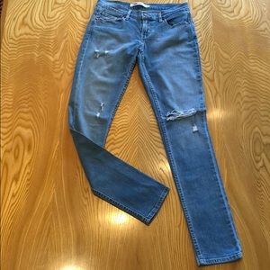 Levi's 524 skinny jeans